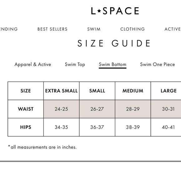 L*Space Frenchi Bottoms, indigo - Picture 7 of 7